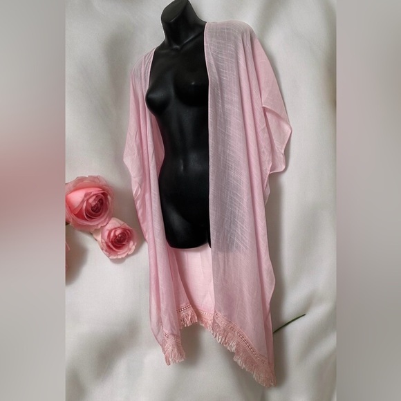 Pink kimono size X large - Picture 3 of 4